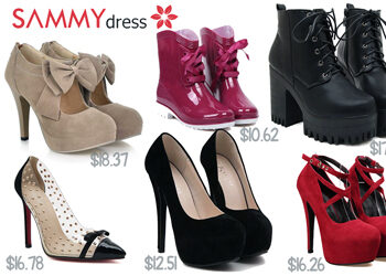 Sapatos na SammyDress / Comprando com boleto