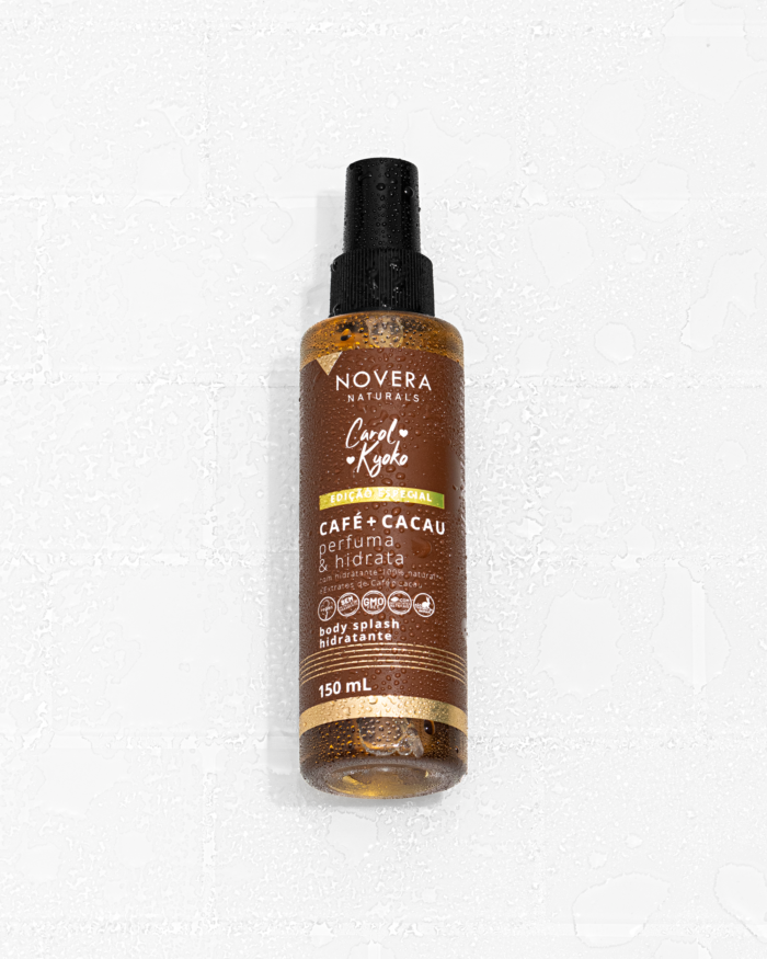 BODY SPLASH CAFÉ + CACAU NOVERA NATURALS