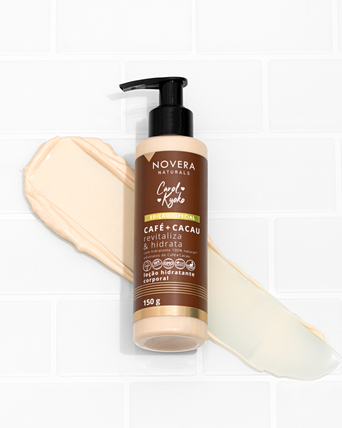 HIDRATANTE CORPORAL CAFÉ + CACAU NOVERA NATURALS