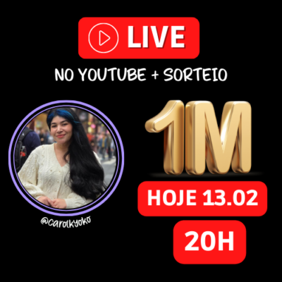 RESULTADO SORTEIO 1 Milhão YOUTUBE